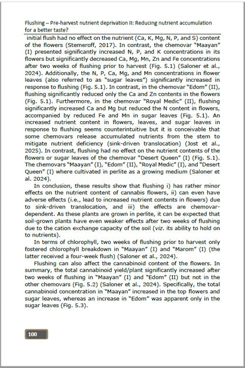 Controlled Environment Cannabis Horticulture: Methods and Strategies to Improve the Quality of Medicinal Cannabis